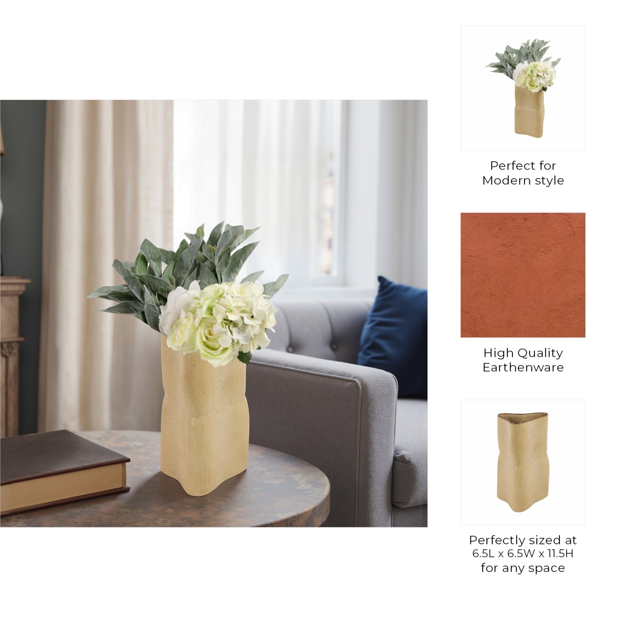 Guarda Portugal Vase Vases and Jars| Sagebrook Home