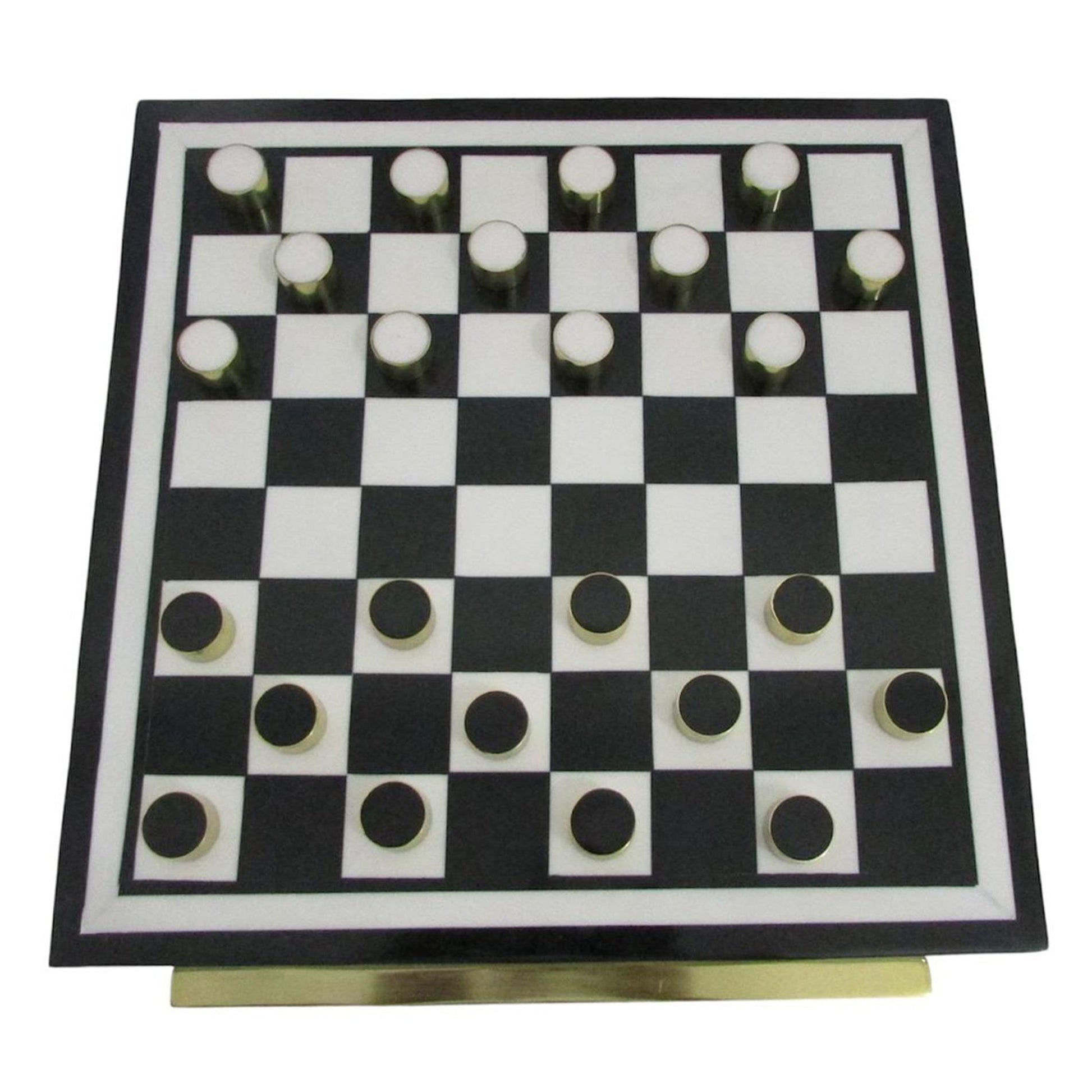 Guersney Checkers Set Table Decors| Sagebrook Home