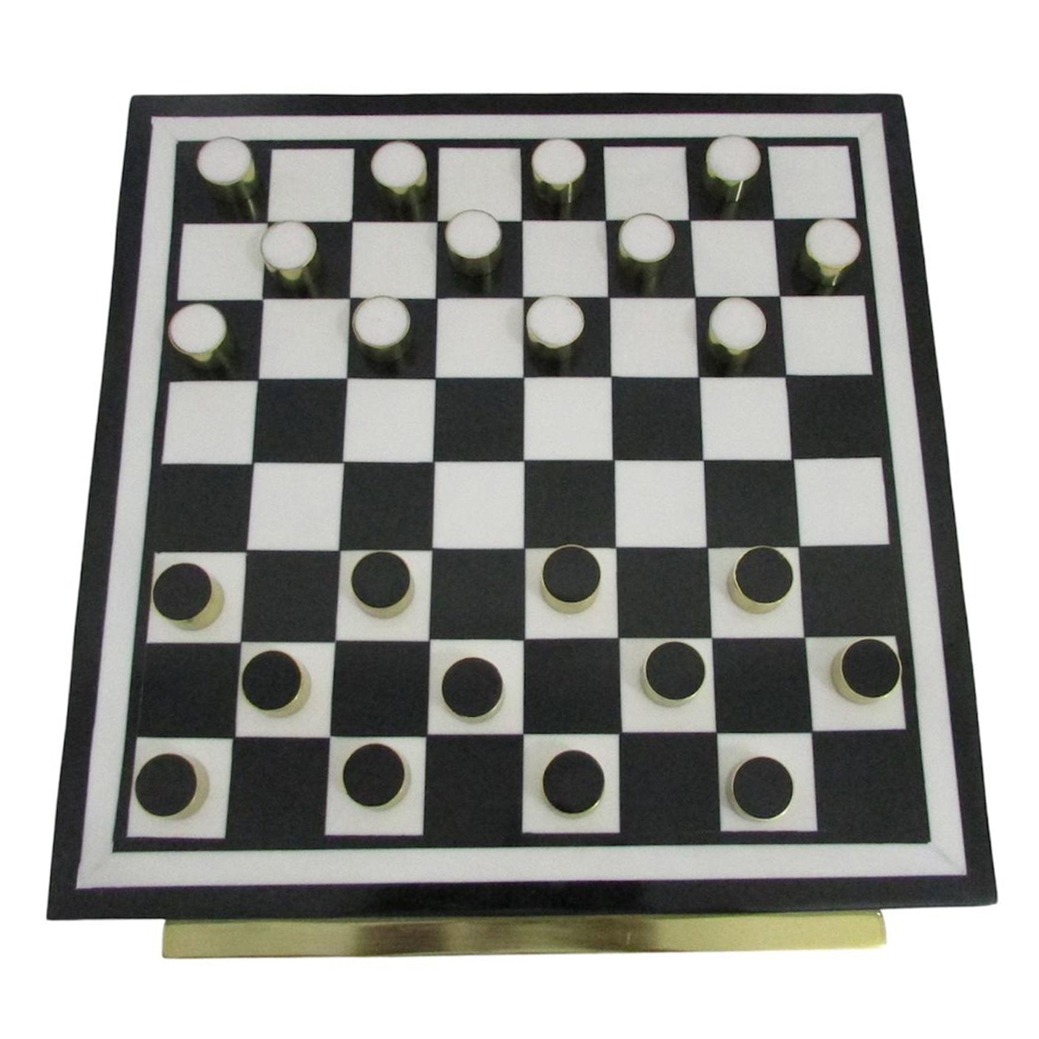Guersney Checkers Set Table Decors| Sagebrook Home