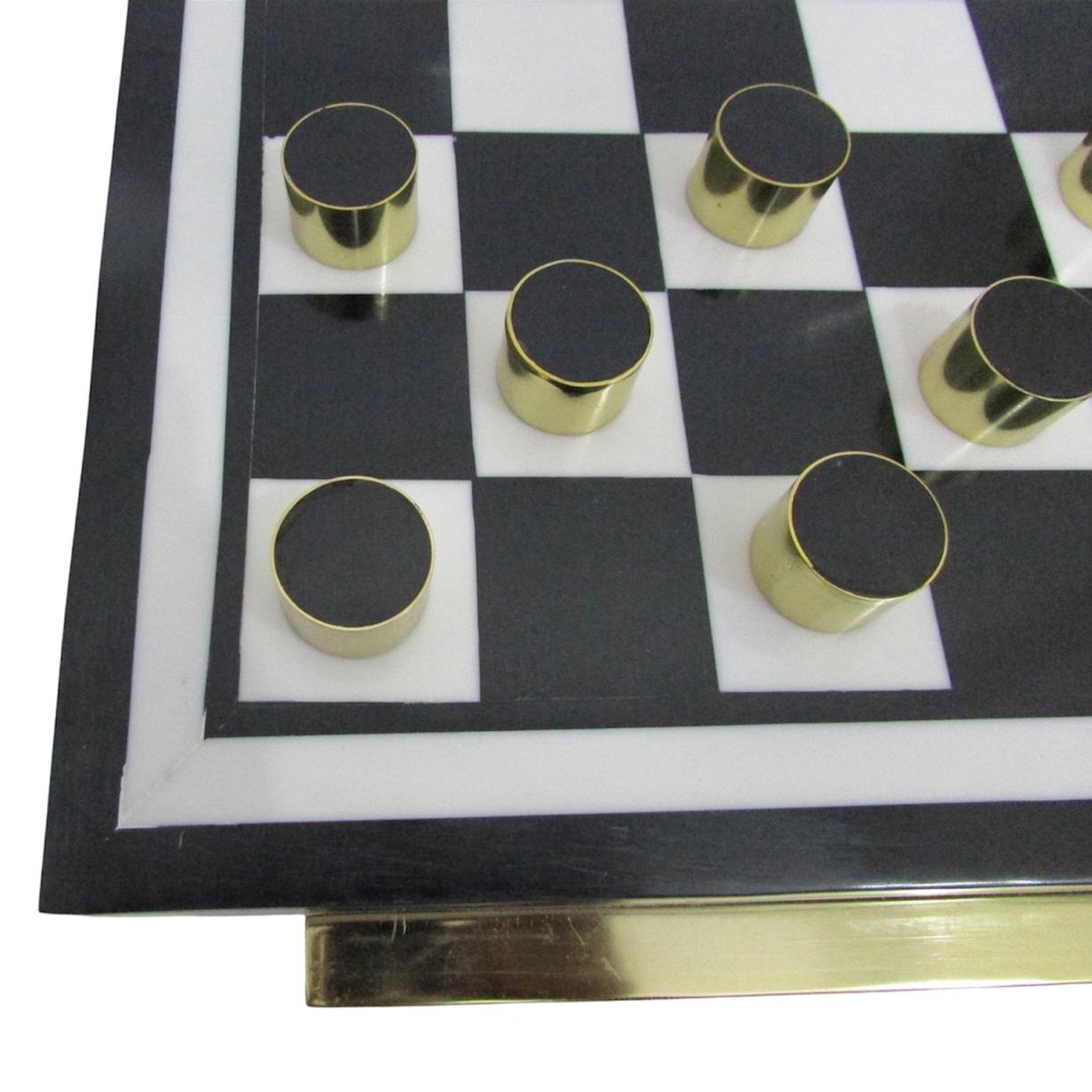 Guersney Checkers Set Table Decors| Sagebrook Home