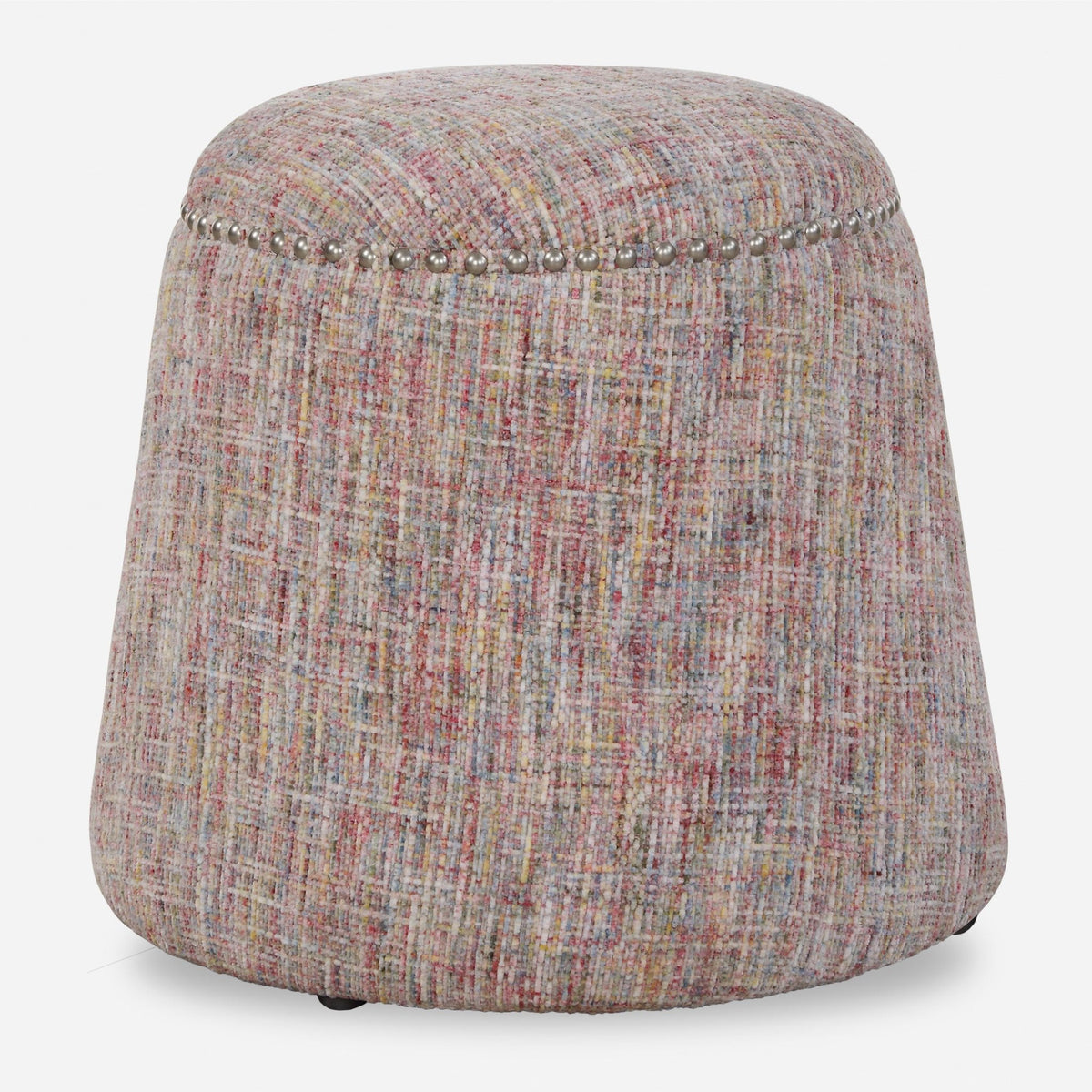 Gumdrop Confetti Chenille Ottoman Cabinets & Chests| Uttermost