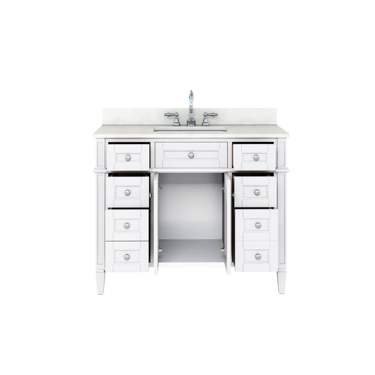 H 42" Vanity Vanity| Roots Furniture
