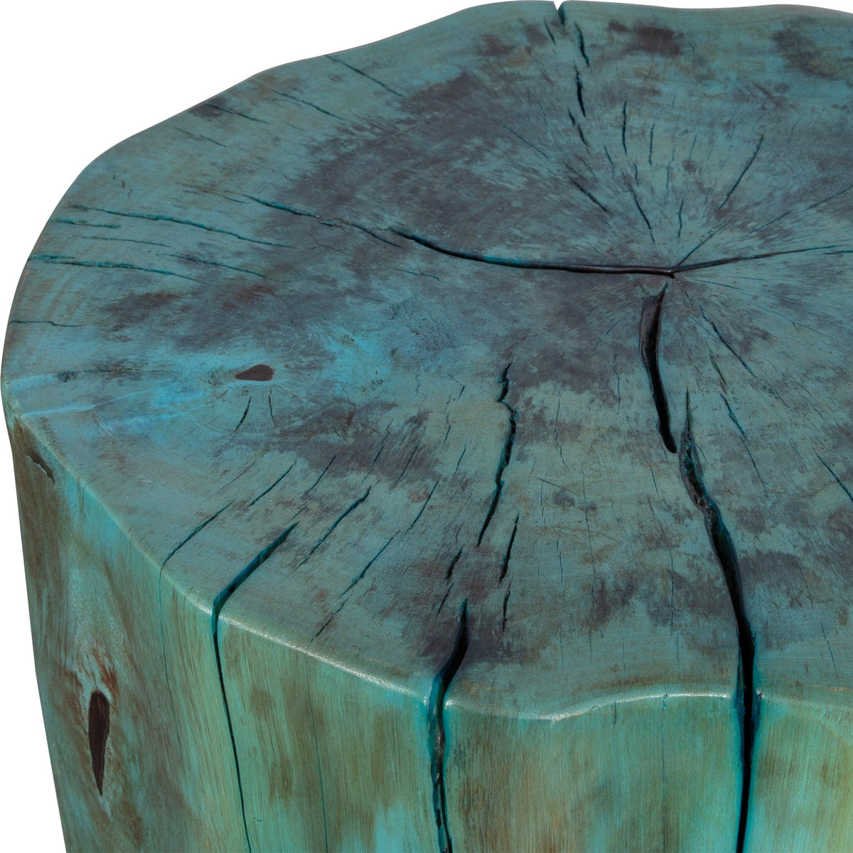 Habitat Accent Stool, Blue Stools| Uttermost