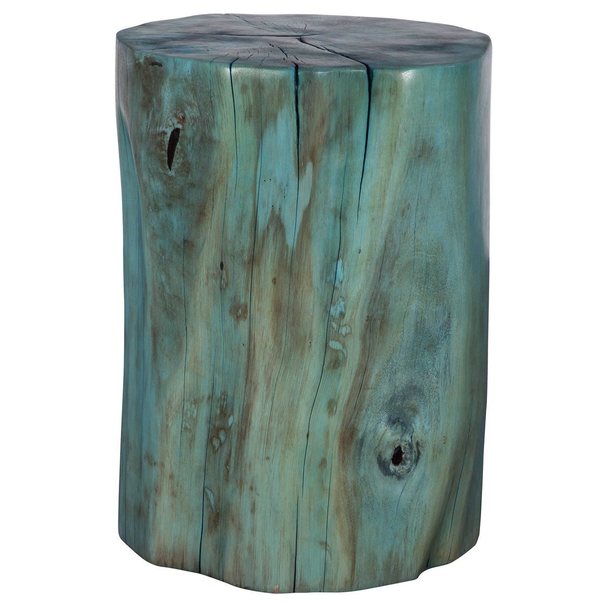 Habitat Accent Stool, Blue Stools| Uttermost