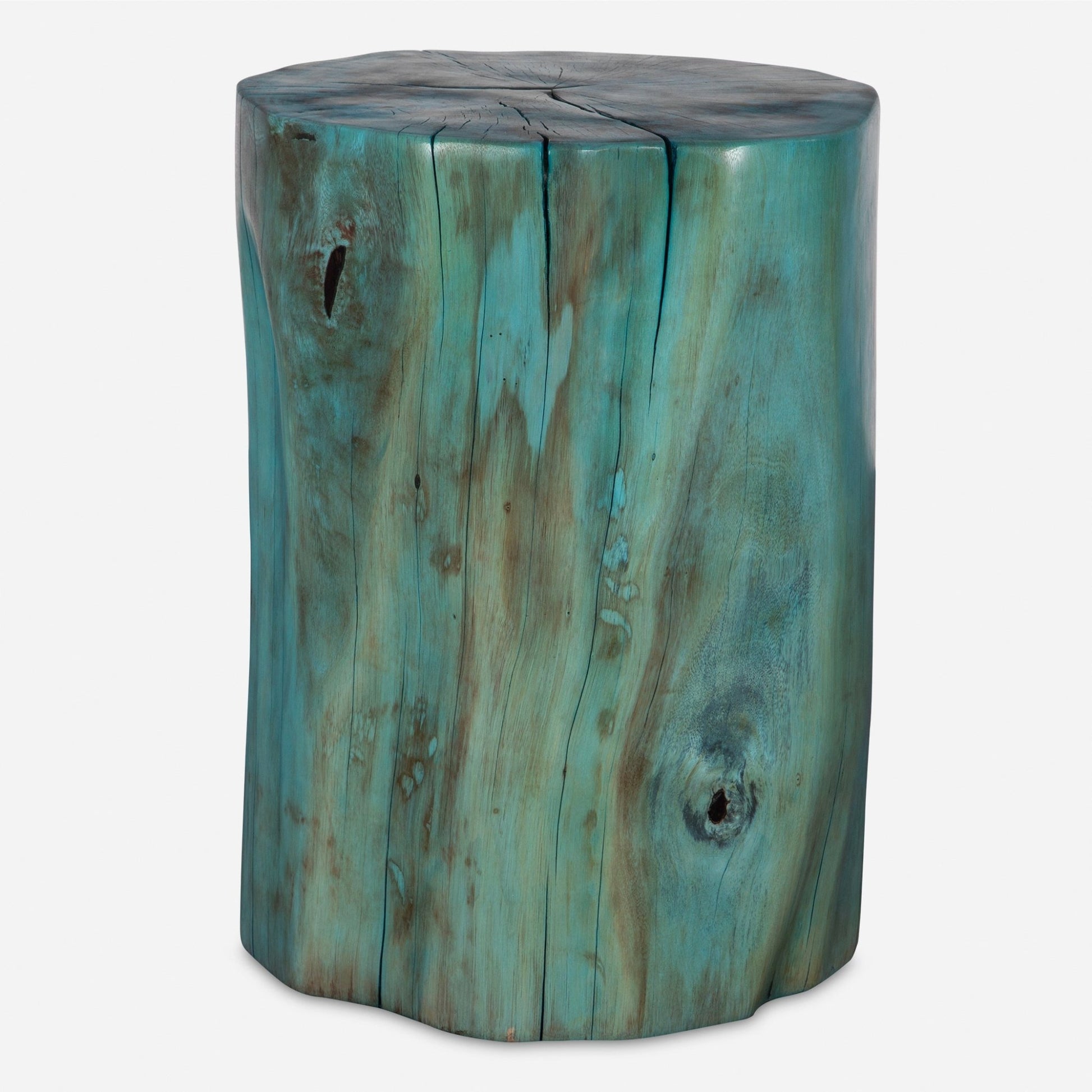Habitat Accent Stool, Blue Stools| Uttermost