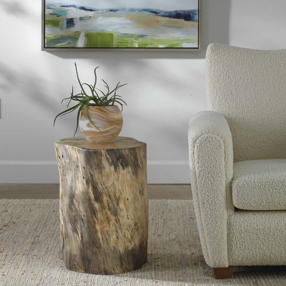 Habitat Accent Stool, Natural Stools| Uttermost