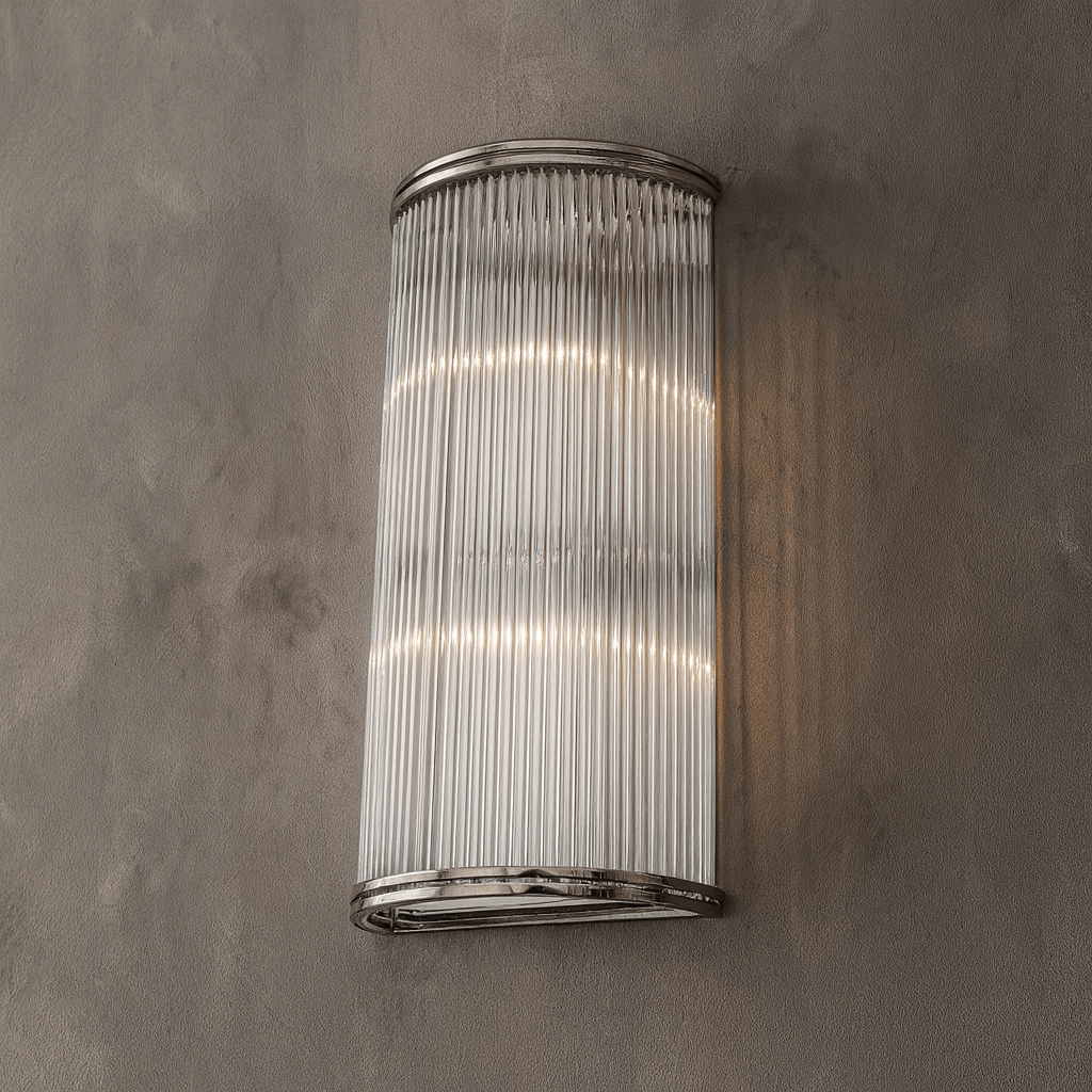 HALFROUND GLASS WALLLAMP Wall Sconces| Roots Furniture
