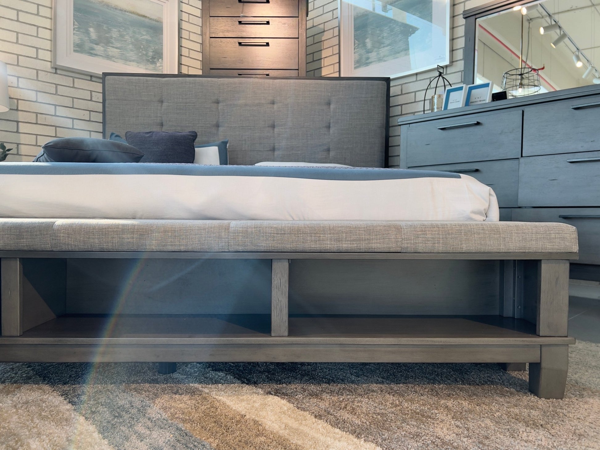 Hallanden King Bed w Storage Beds| Ashley Homestore