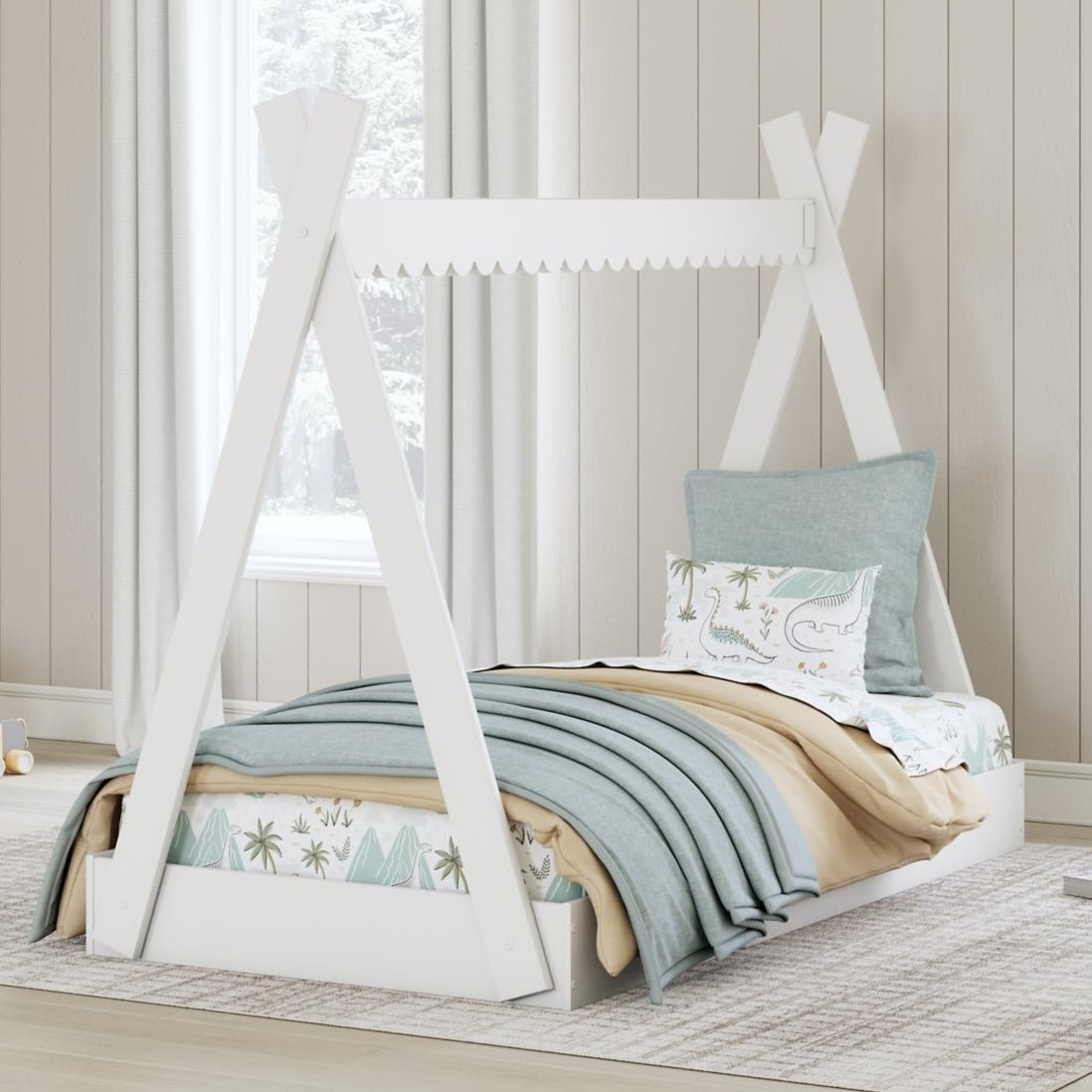 Hallityn Twin Tent Bed Kid Beds| Ashley Homestore