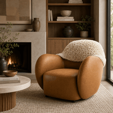 Halo Brown Accent Chair