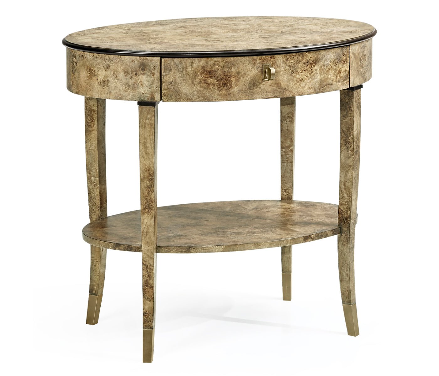 Hamilton Collection - Hamilton Oval Bedside Table Accent & End Tables| Jonathan Charles