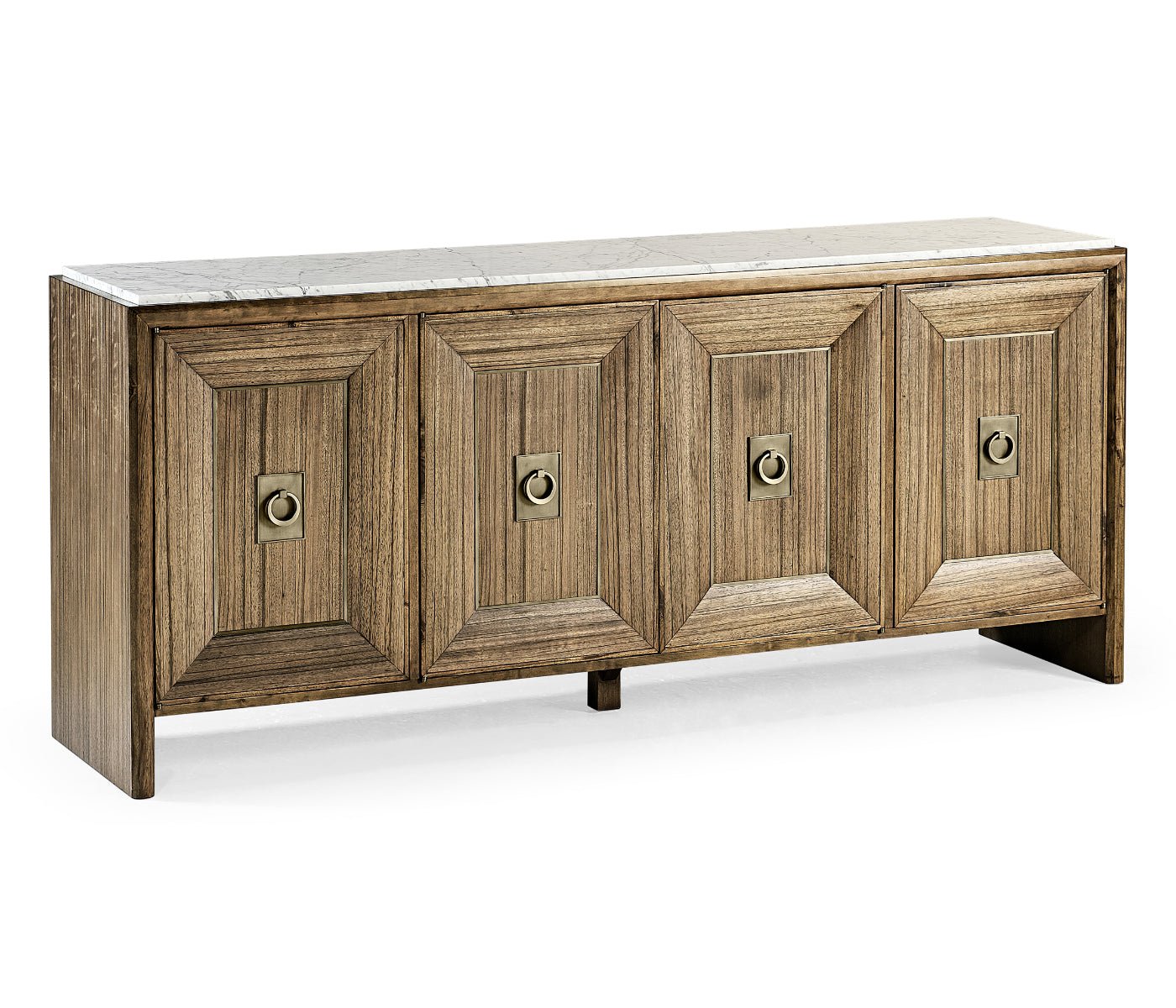 Hamilton Collection - Hamilton White Marble Credenza Servers| Jonathan Charles
