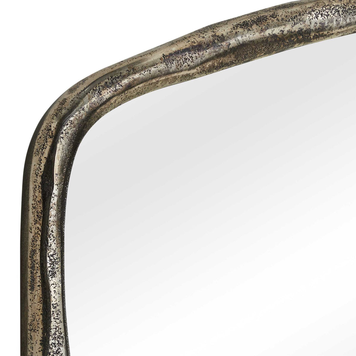 Hammered Antique Nickel Arch Mirror Mirrors| Uttermost