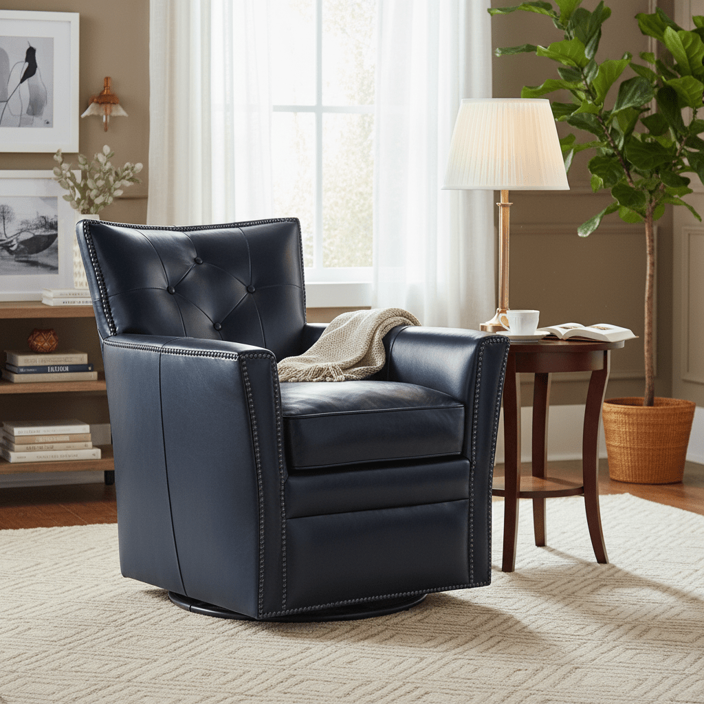 Hamptons Swivel Club Chair Chairs| Hooker