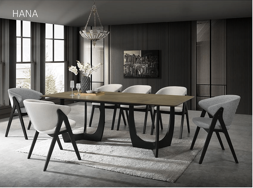 Hana Antique Oak Dining Table Dining Tables| Roots Furniture