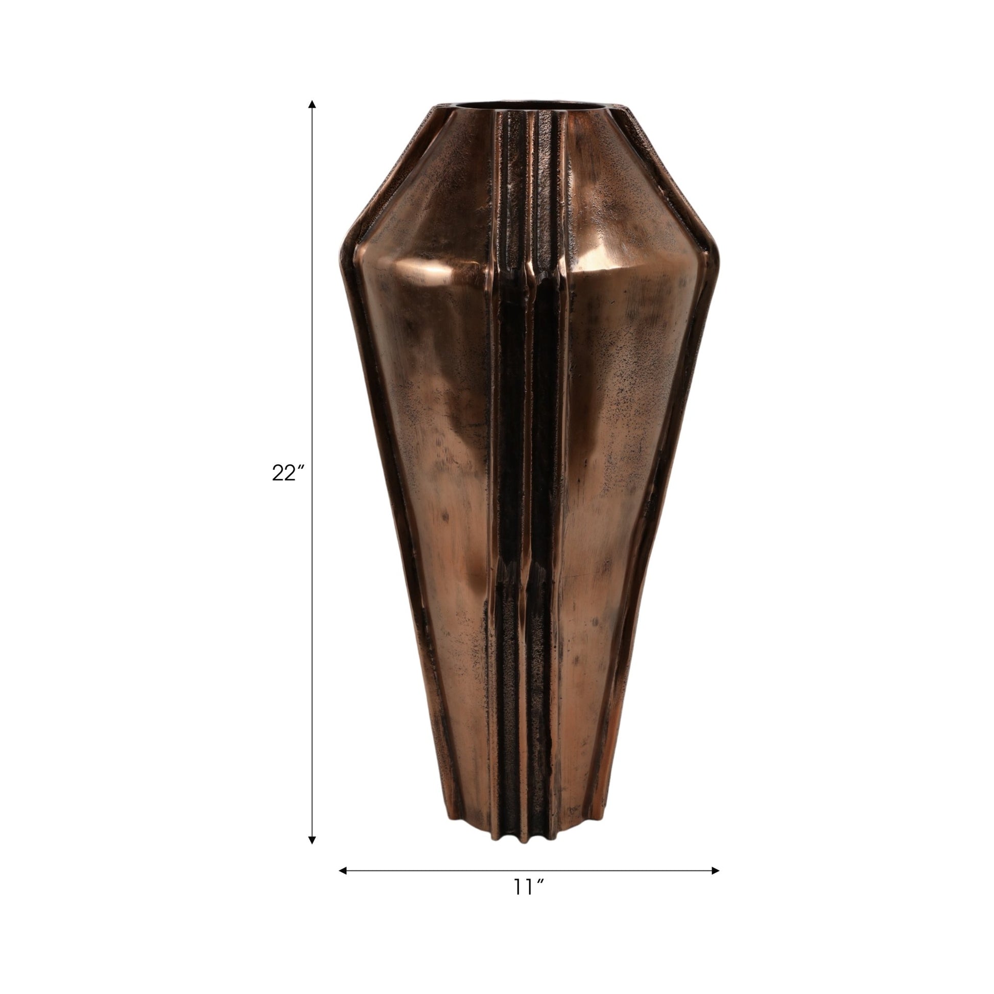 Hana Bronze Vase Vases and Jars| Sagebrook Home