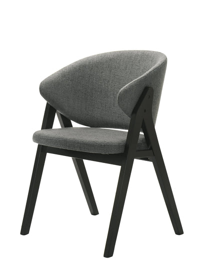 Hana Dark Gray Dining Chair - Al Rugaib Furniture
