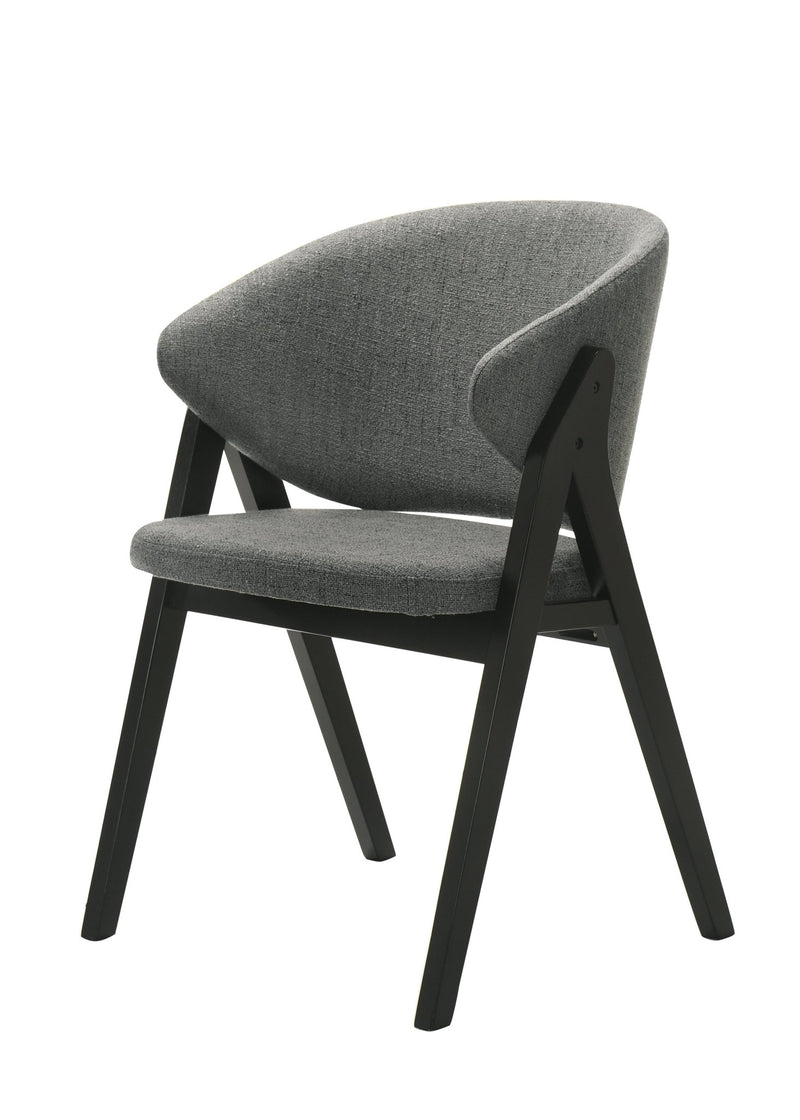 Hana Dark Gray Dining Chair - Al Rugaib Furniture