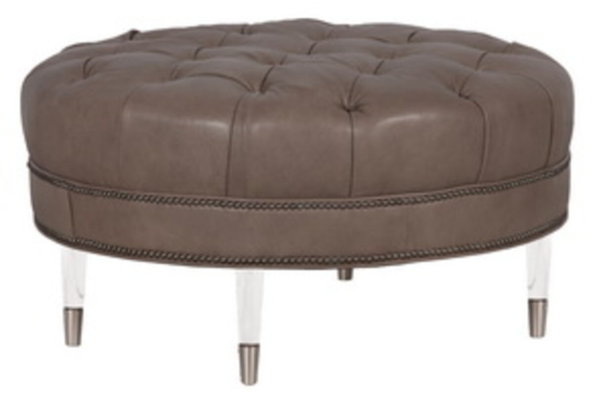 Hand Tufted Round Ottoman Ottomans| Fairfield Chair