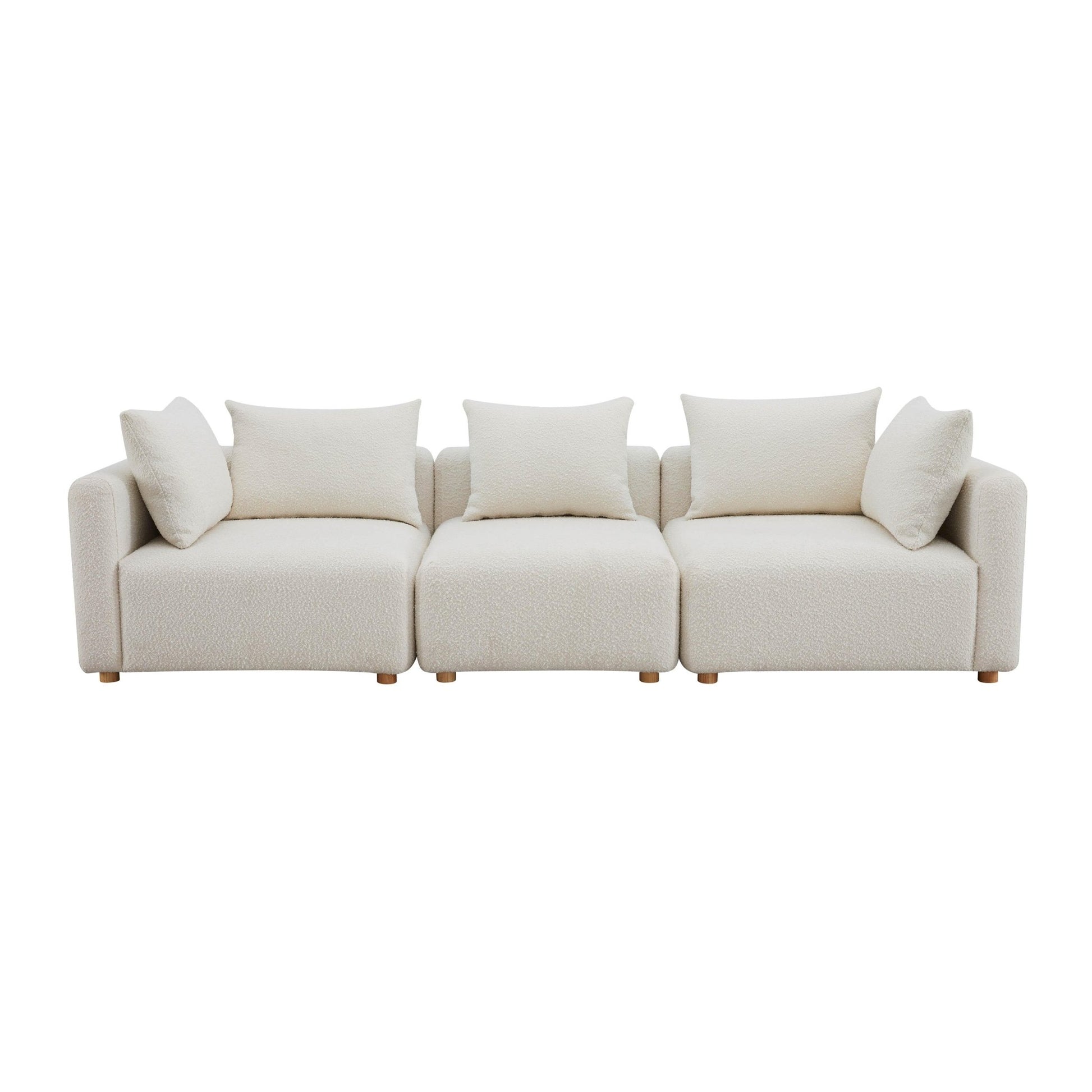 Hangover Cream Boucle Sofa Sofas & Loveseats| TOV