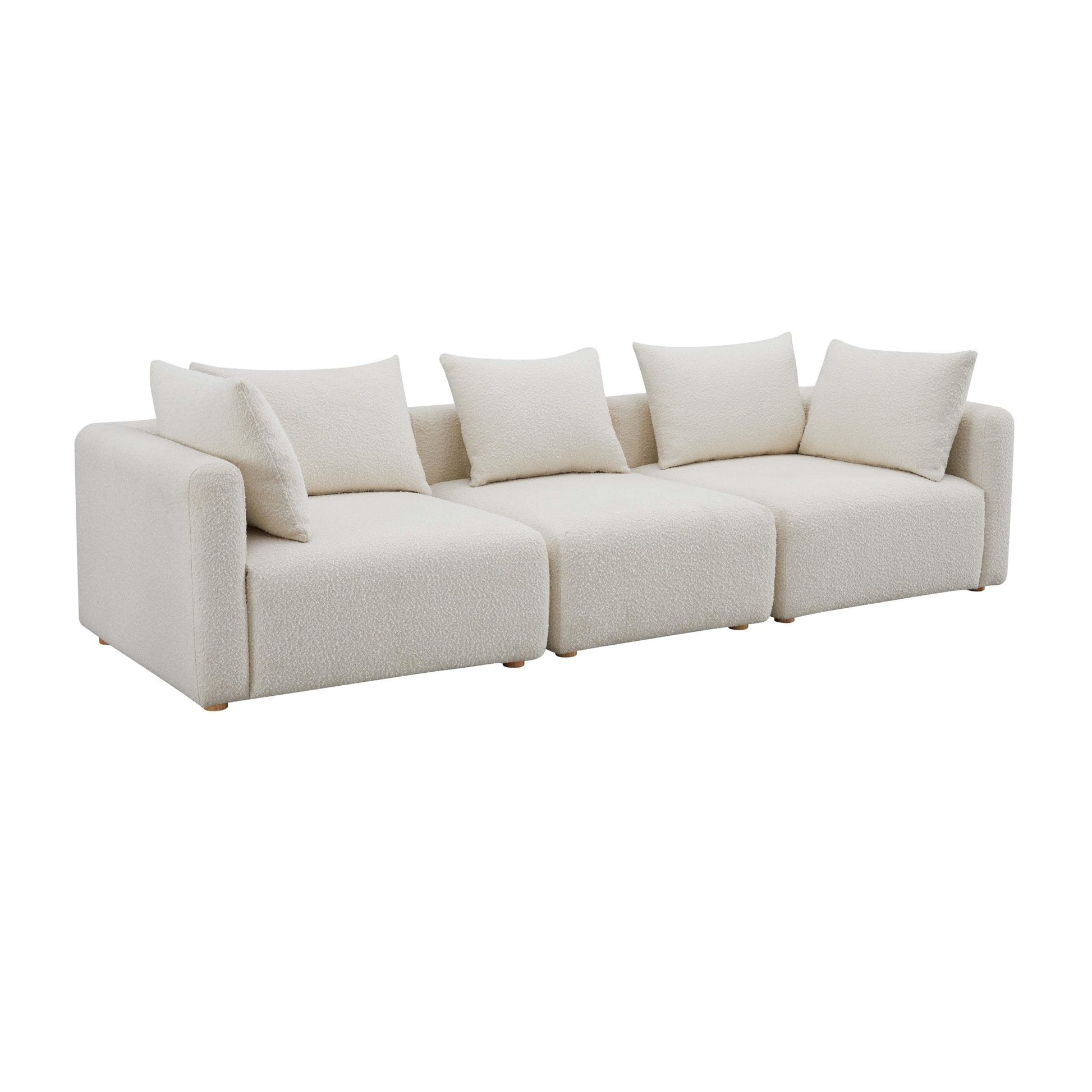 Hangover Cream Boucle Sofa Sofas & Loveseats| TOV