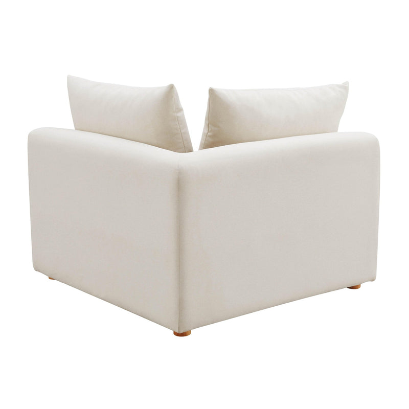 Hangover Cream Performance Linen Modular Corner Chair - Al Rugaib Furniture