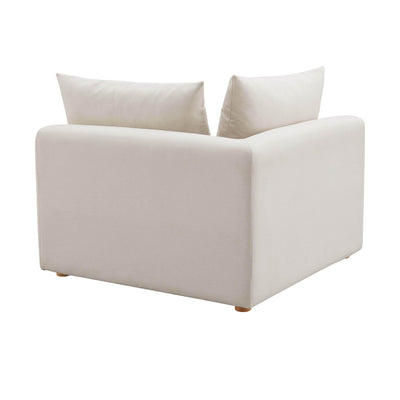 Hangover Cream Performance Linen Modular Corner Chair - Al Rugaib Furniture