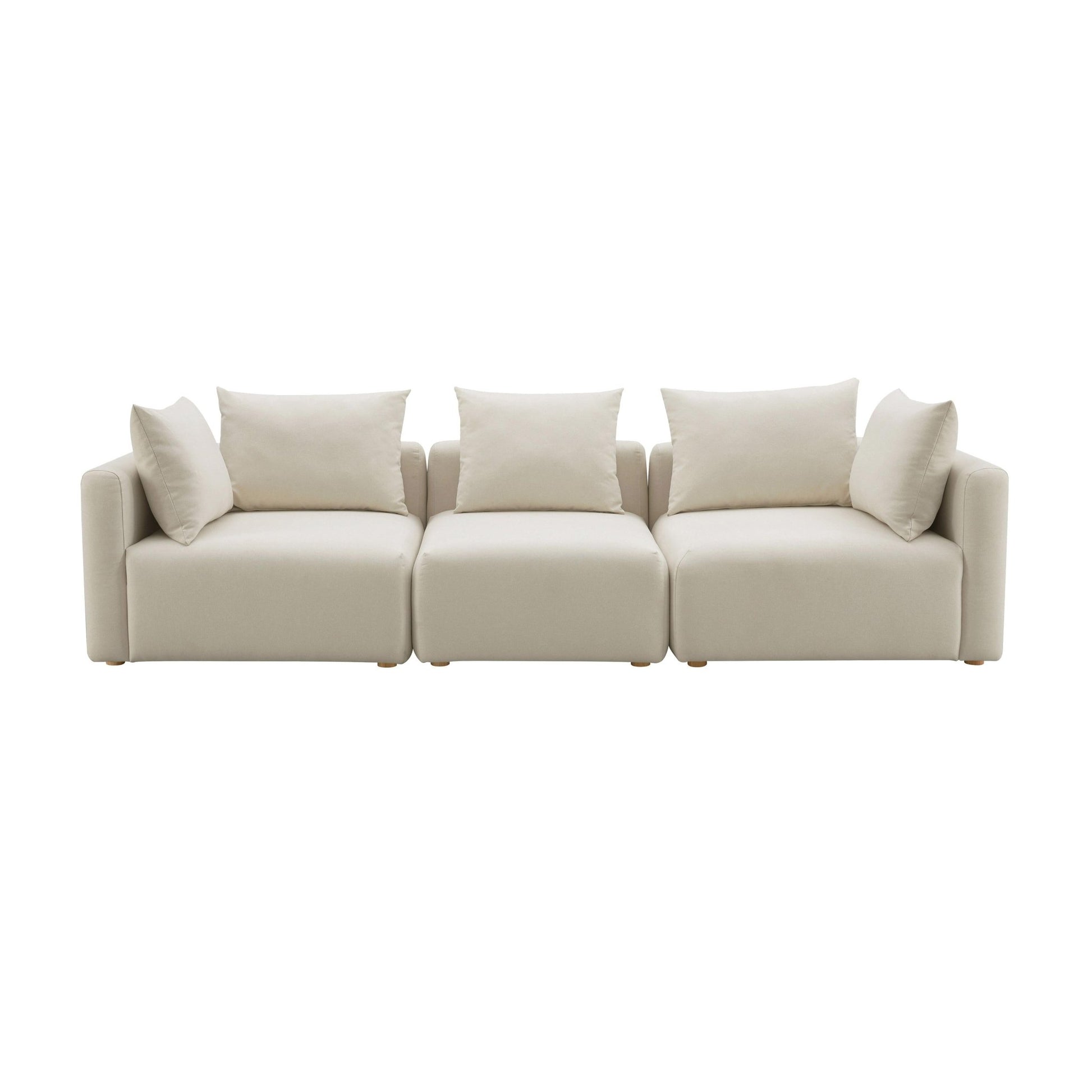 Hangover Cream Performance Linen Sofa Sofas & Loveseats| TOV