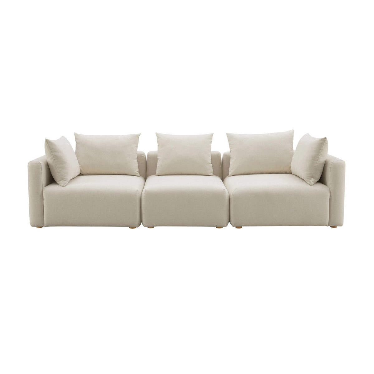 Hangover Cream Performance Linen Sofa Sofas & Loveseats| TOV