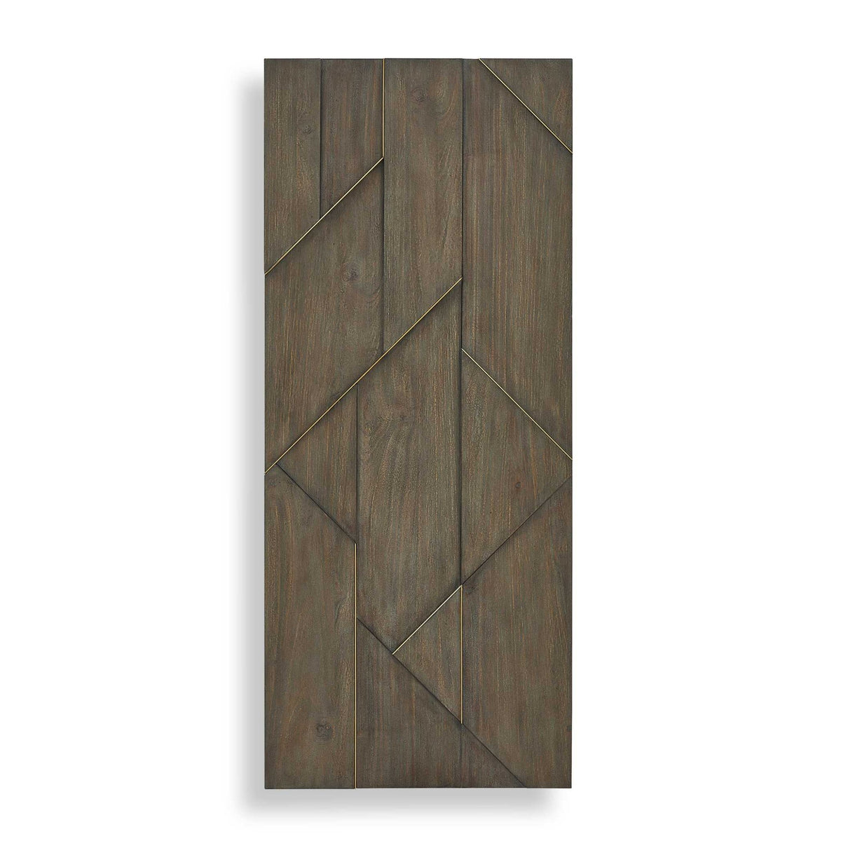 Hanoi Geometric Wood Wall Panel Wall Art| Uttermost