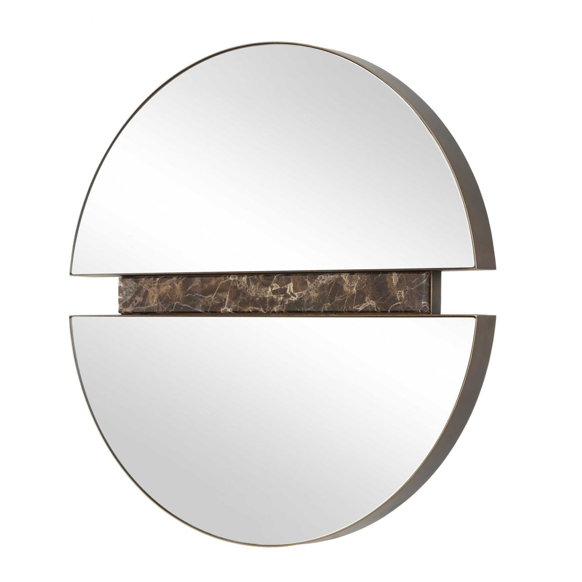 Hanover Divided Round Mirror Mirrors| Uttermost