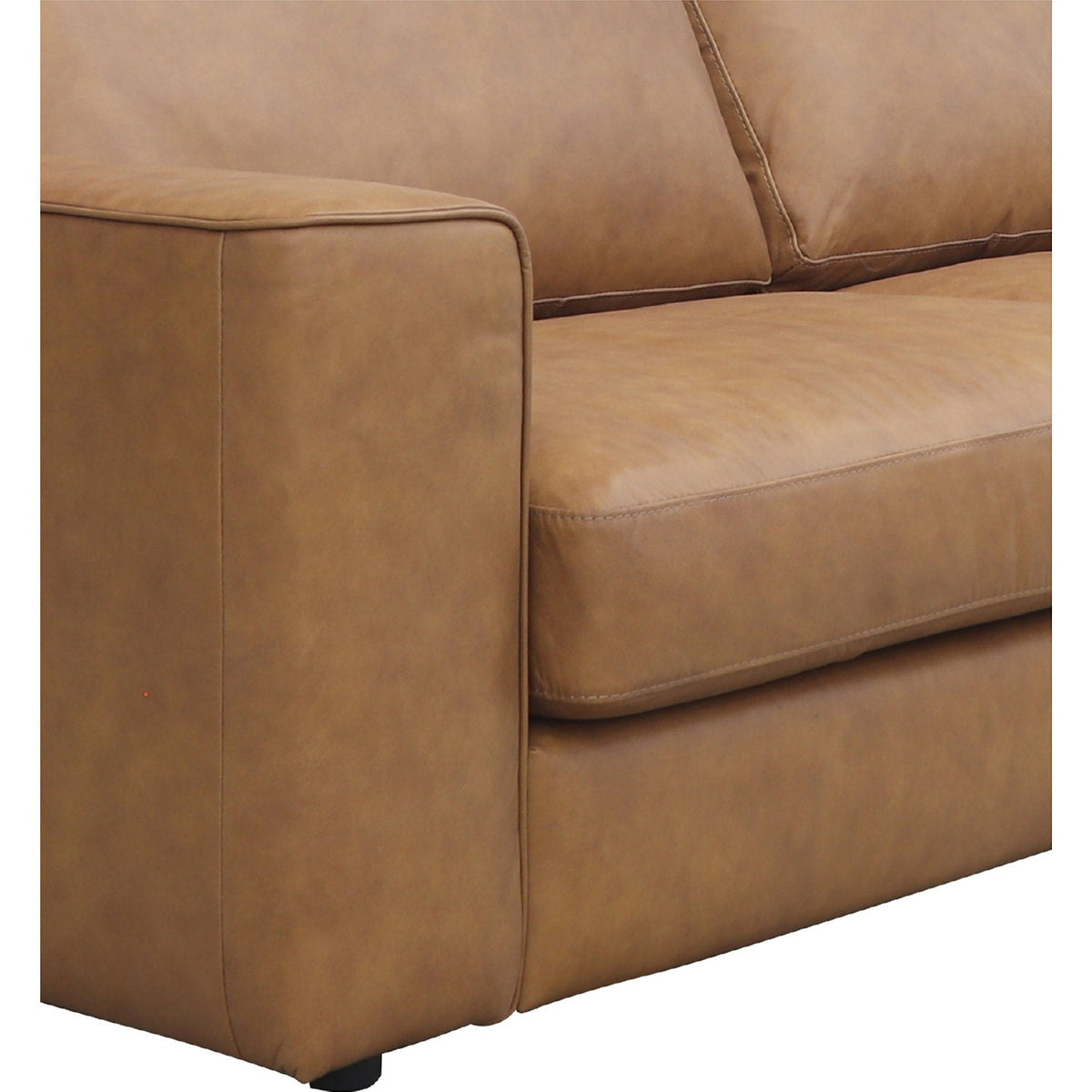 Hansen Leather Sofa Sonoran Tan Sofas & Loveseats| Moe's Home