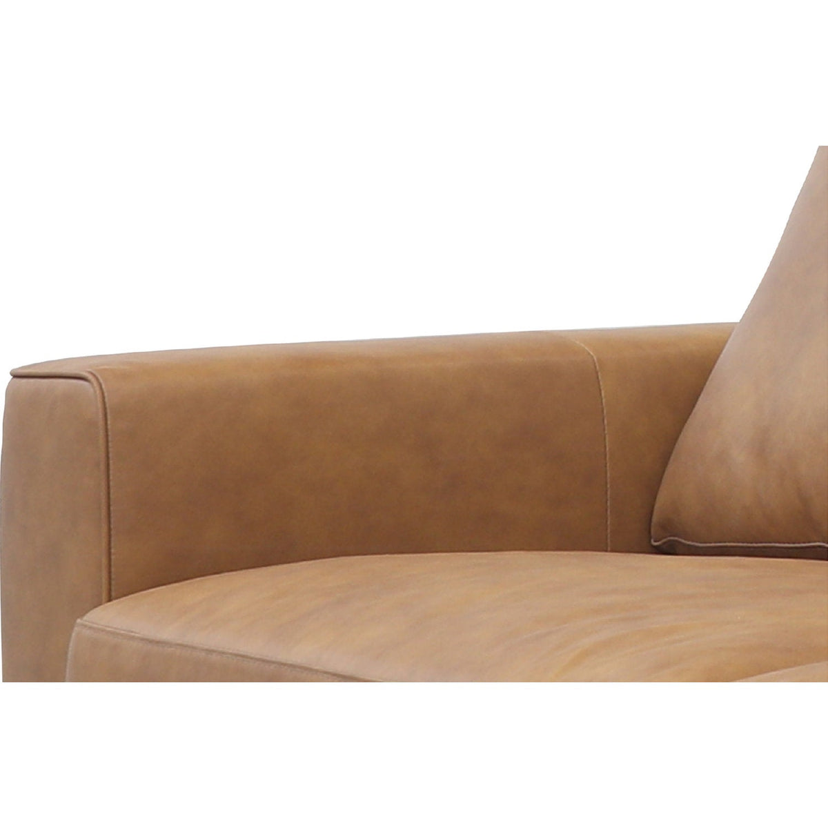 Hansen Leather Sofa Sonoran Tan Sofas & Loveseats| Moe's Home