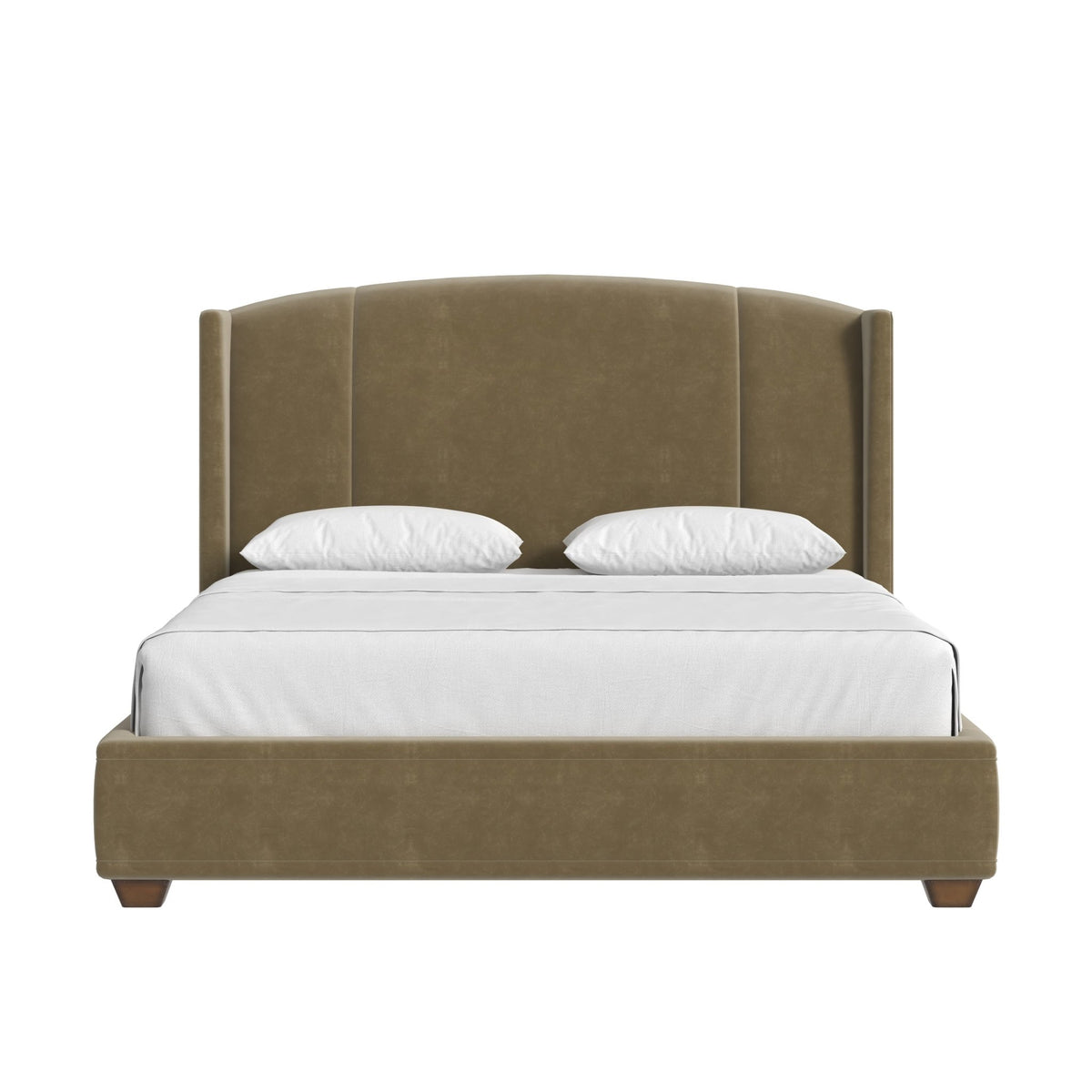Harbor KG Uph Bed-Camel Beds| A.R.T. Furniture