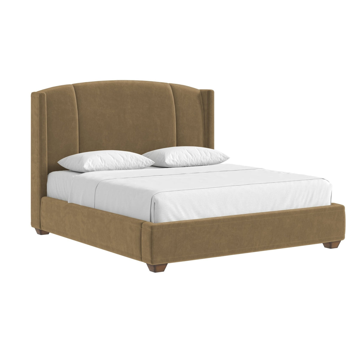 Harbor KG Uph Bed-Camel Beds| A.R.T. Furniture