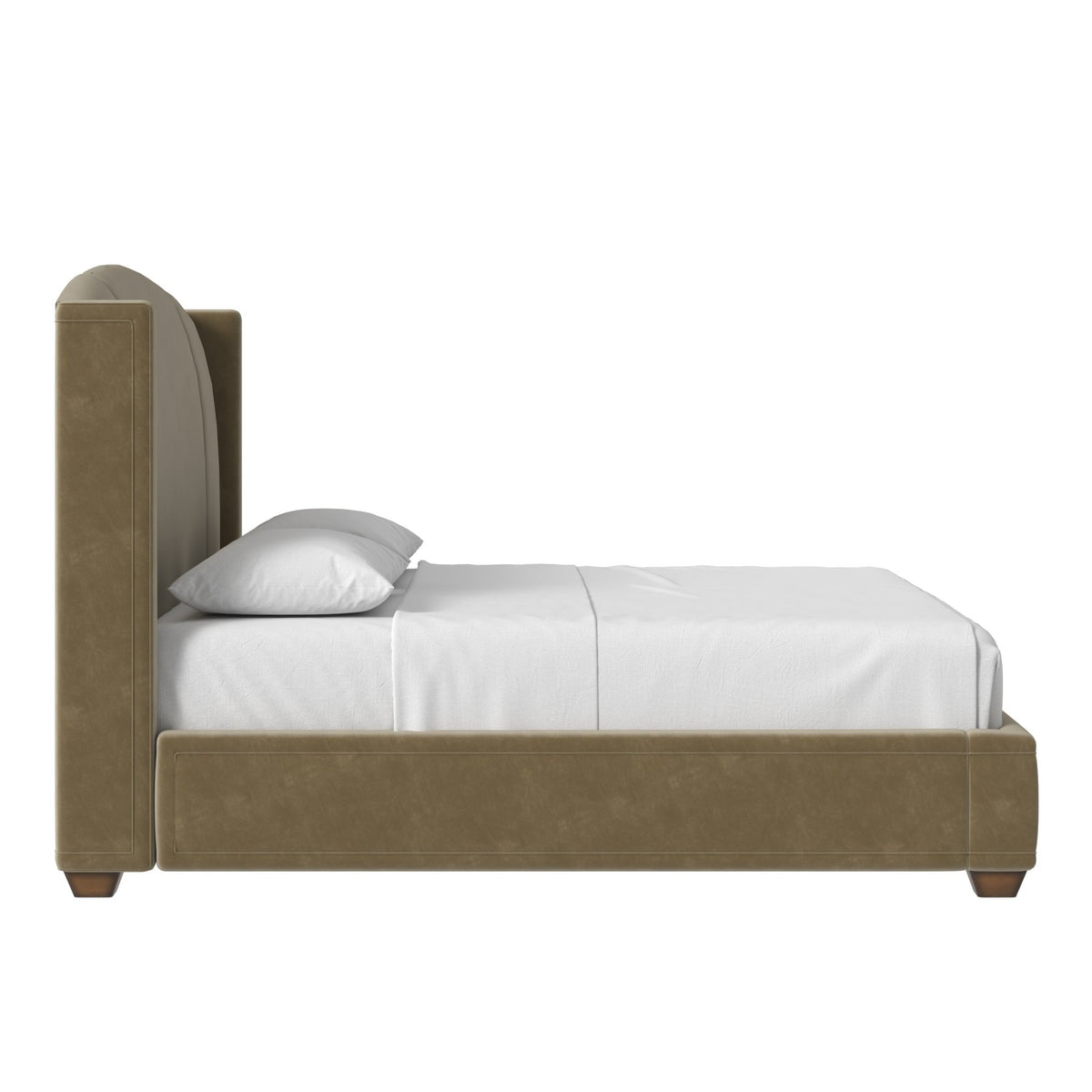 Harbor KG Uph Bed-Camel Beds| A.R.T. Furniture