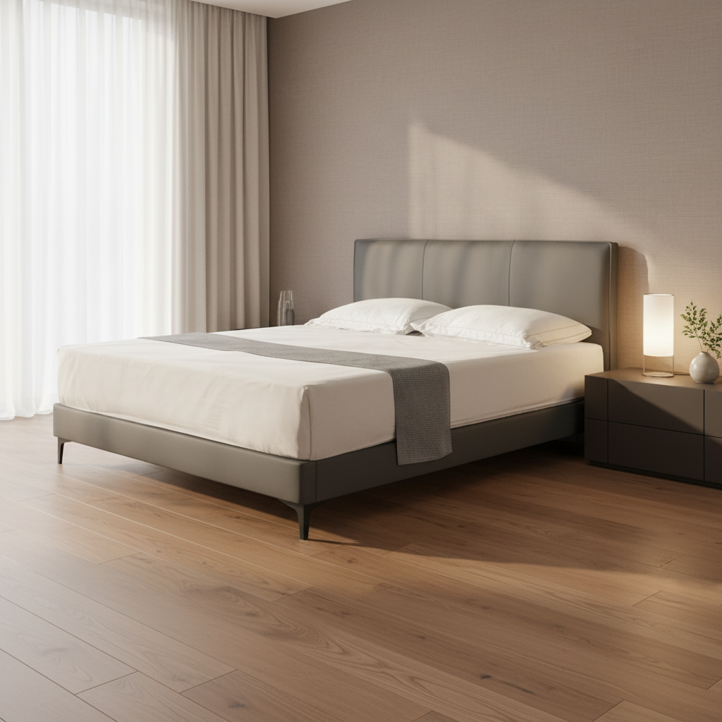 Harbor of Dreams Grey King Bed (King/Queen) Beds| Roots Furniture