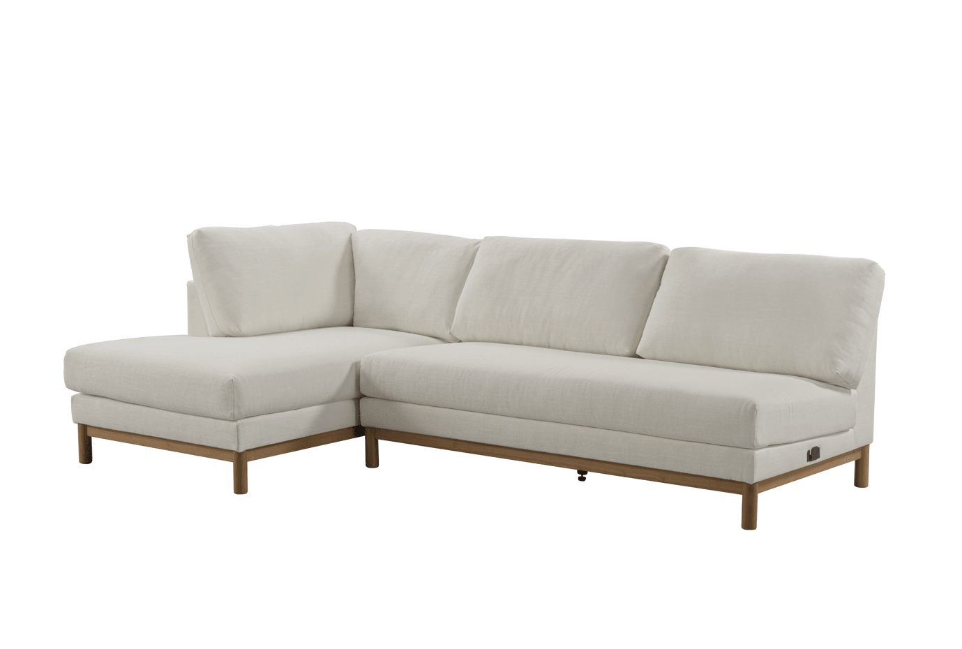 Hargrove Beige Sectional Armless 2 seater Sectionals| Roots Furniture