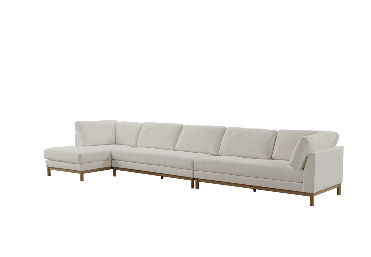 Hargrove Beige Sectional Armless 2 seater Sectionals| Roots Furniture