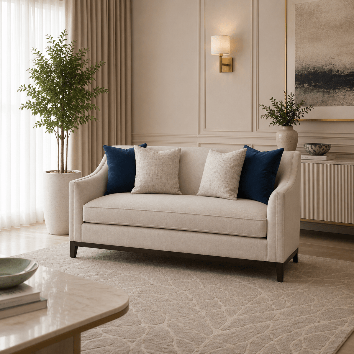 Harlow 2 Seater Love seat 180CM Sofas & Loveseats| Roots Furniture