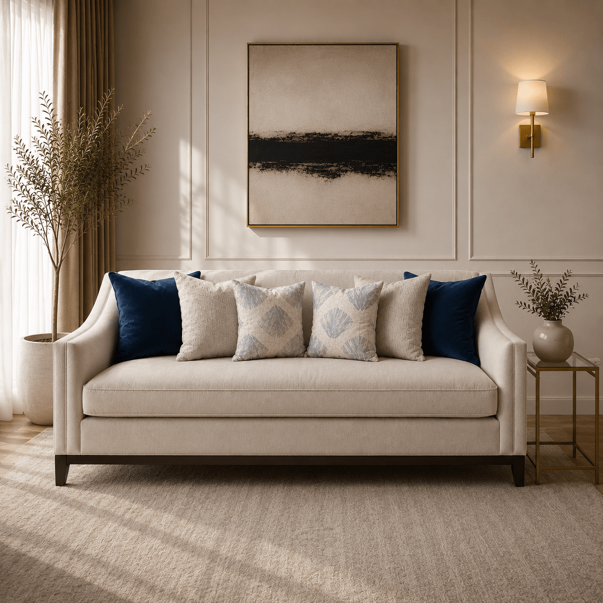 Harlow 4 Seater Sofa 300CM Sofas & Loveseats| Roots Furniture