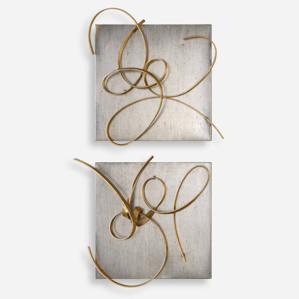 Harmony Metal Wall Decor, S/2 Wall Decors| Uttermost