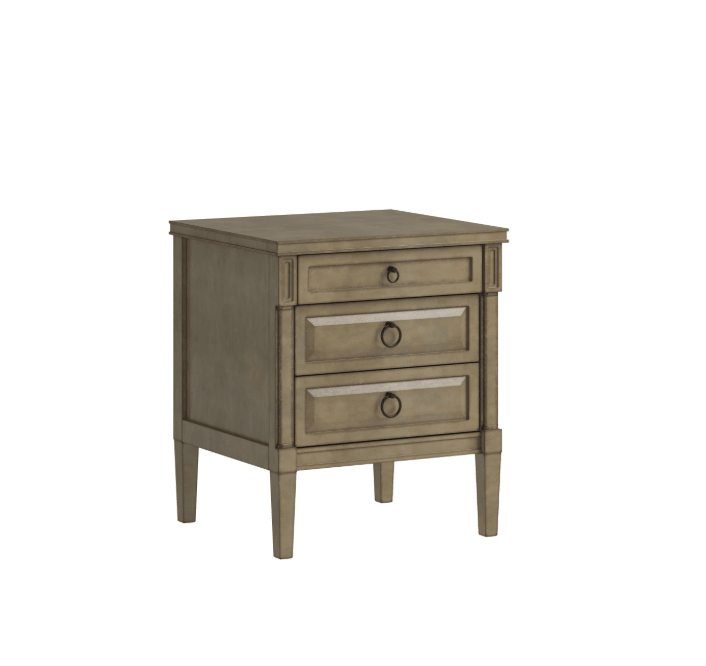 Harper Quartz - 3-drawer Nightstand Nightstands| A.R.T. Furniture