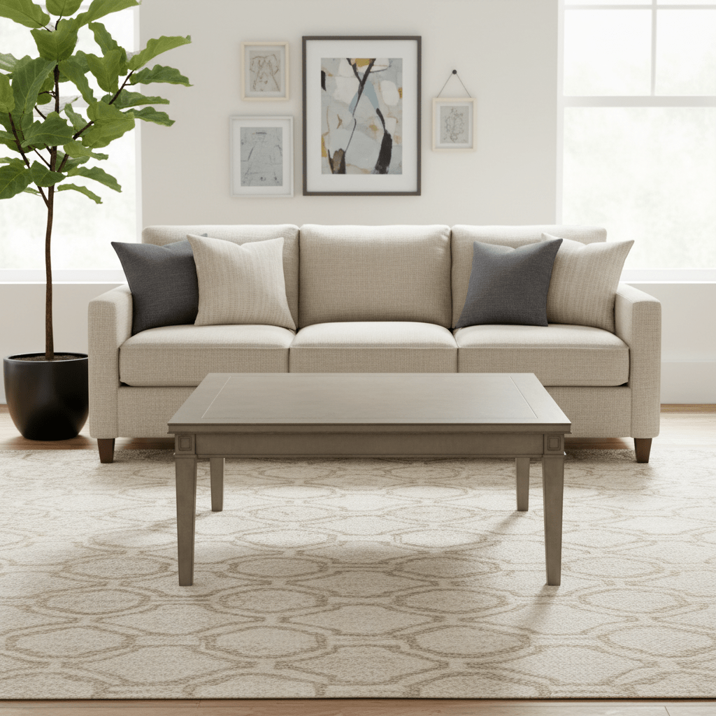 Harper Quartz Square Coffee Table Coffee Tables| A.R.T. Furniture