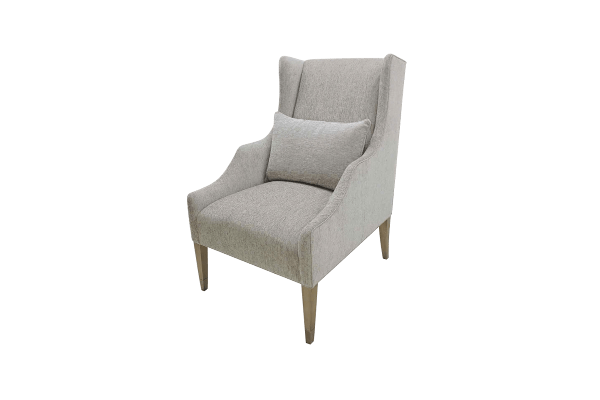 HARPER QUARTZ Wing Chair Chairs| A.R.T. Furniture