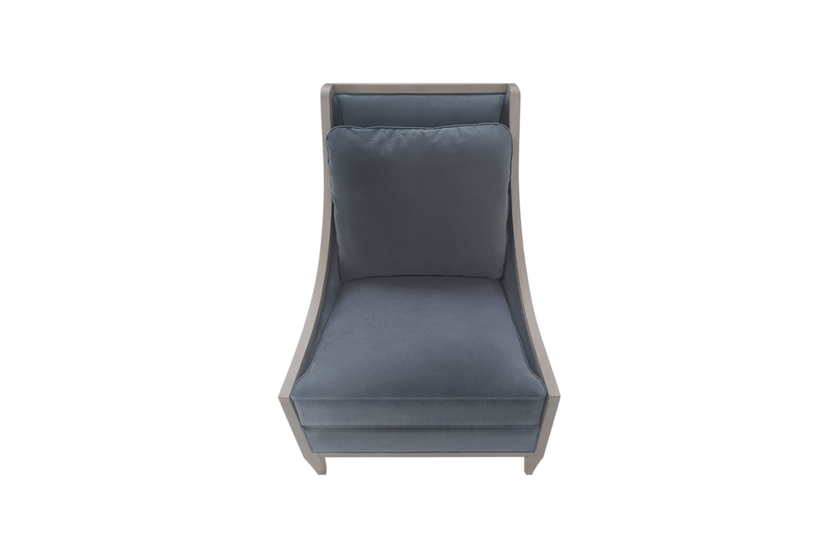 Harper Vintage Blue Accent Chair Chairs| A.R.T. Furniture