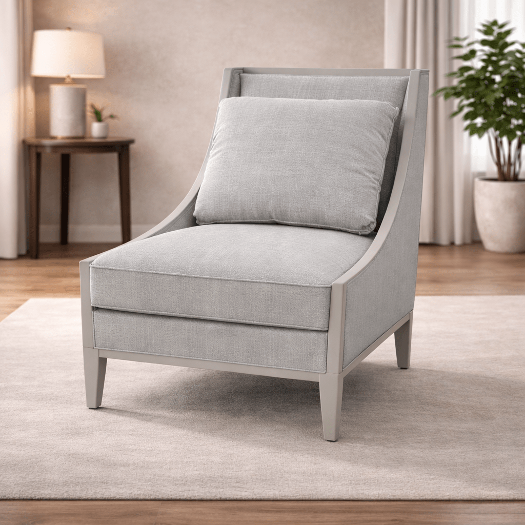 Harper Vintage Blue Accent Chair Chairs| A.R.T. Furniture