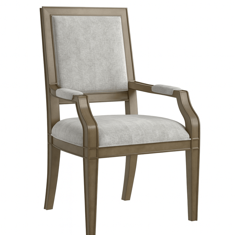 Harper Vintage Blue - Dining arm chair - Al Rugaib Furniture