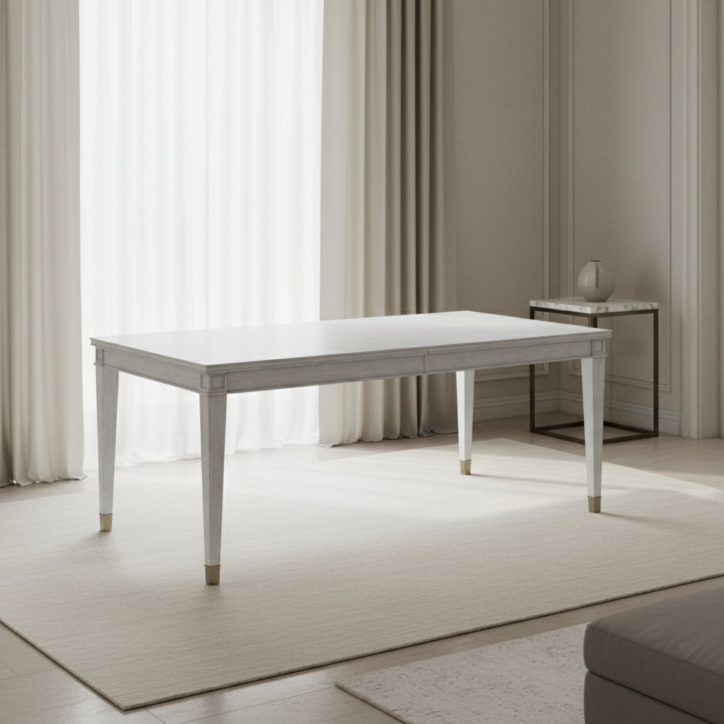 Harper Vintage Blue Rect Dining Table Dining Tables| A.R.T. Furniture