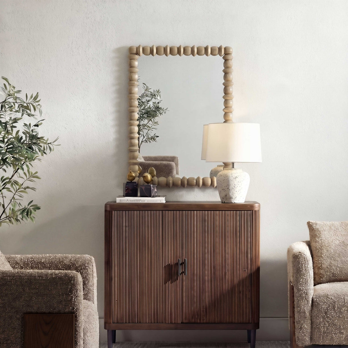 Harriet Spindle Mirror Mirrors| Uttermost